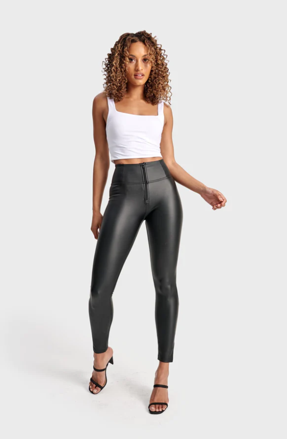 Freddy High Rise Faux Leather Pants-6/XS-Fi&Co Boutique