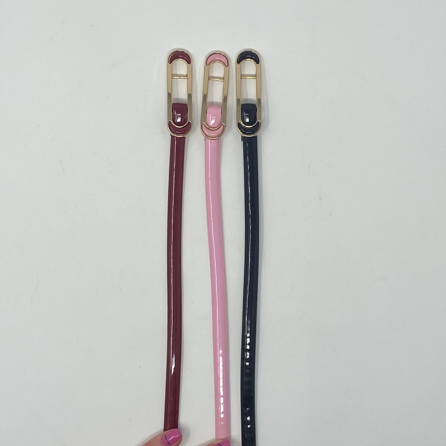 Coloured Patent Belt-Fi&Co Boutique