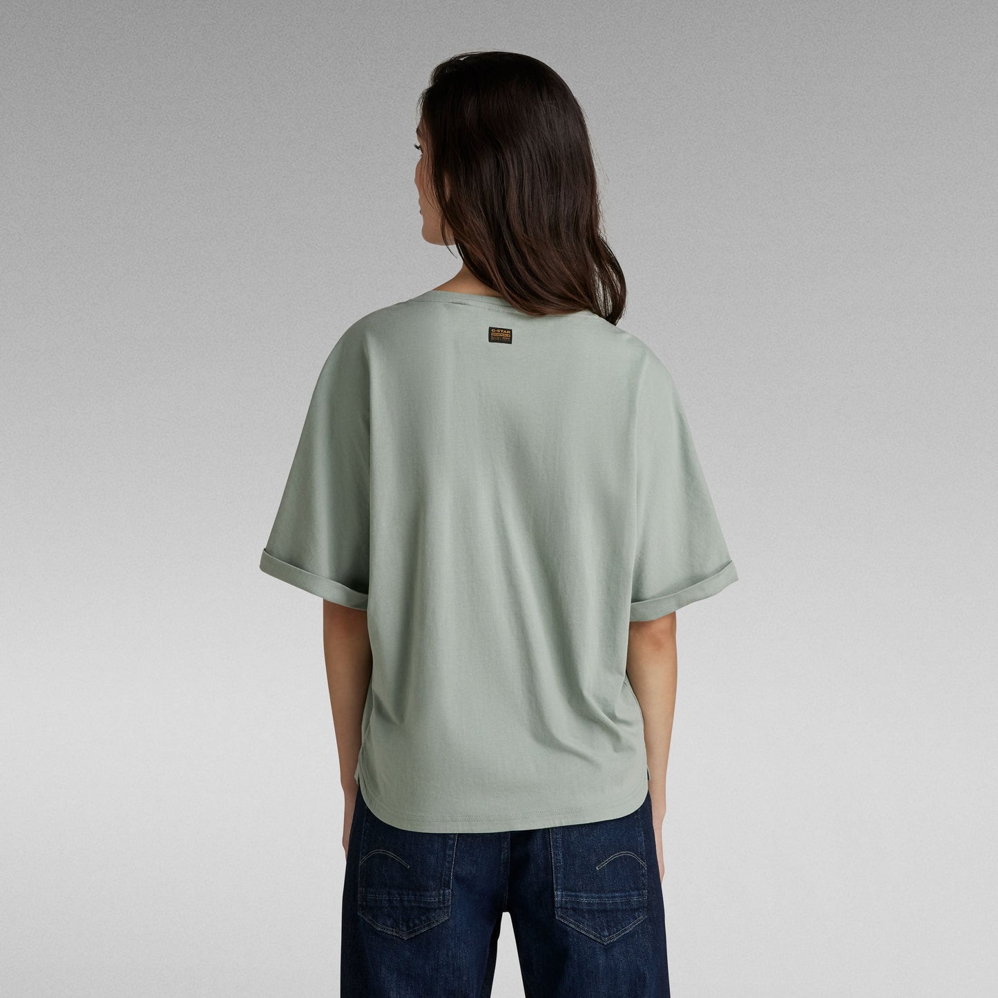 G-STAR JOOSA LOOSE TOP ICEBURG GREEN-Fi&Co Boutique