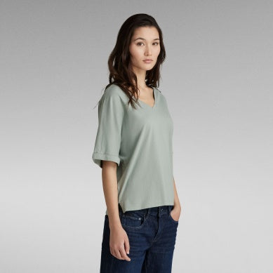 G-STAR JOOSA LOOSE TOP ICEBURG GREEN-Fi&Co Boutique