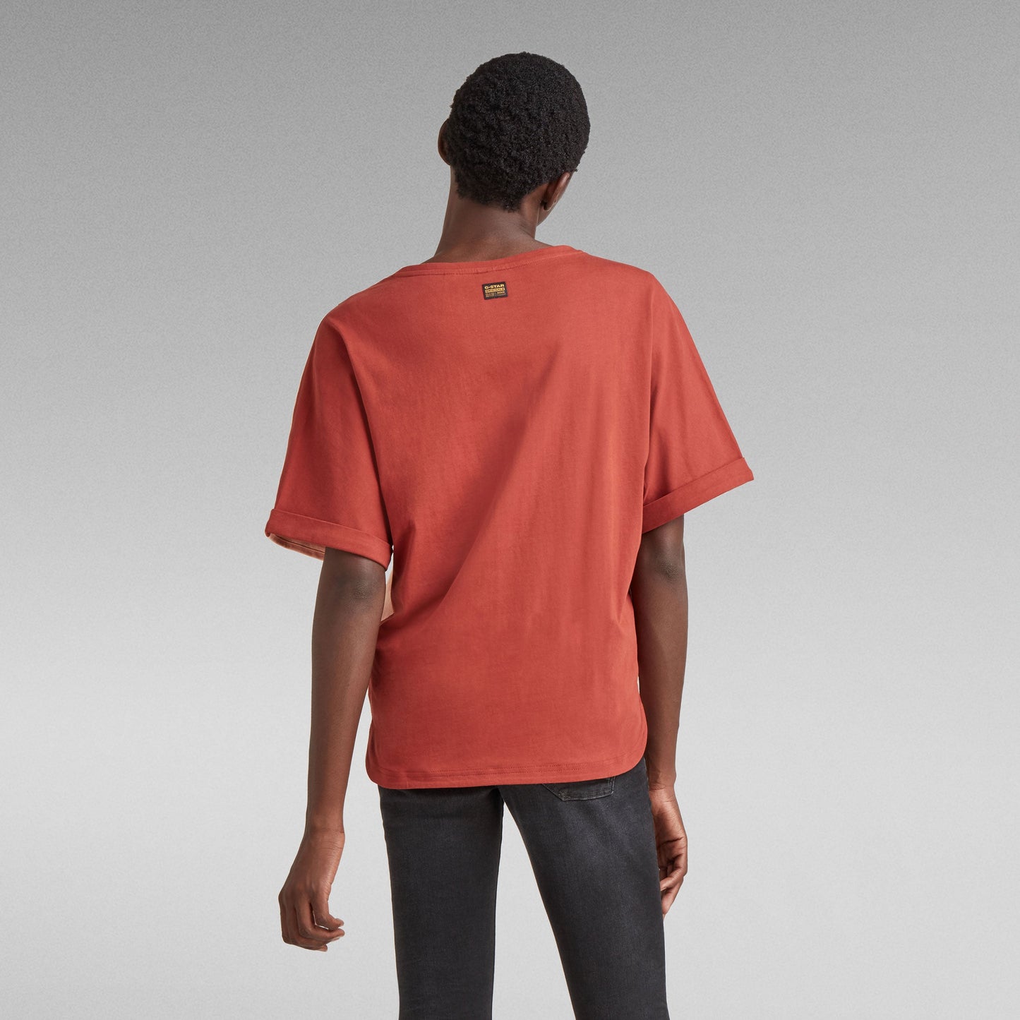 G-STAR JOOSA LOOSE TOP PEACH/AUBURN-Fi&Co Boutique