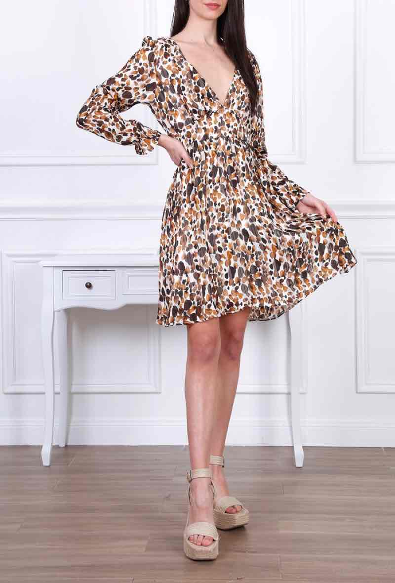 Natalie Dress-Tan-Fi&Co Boutique