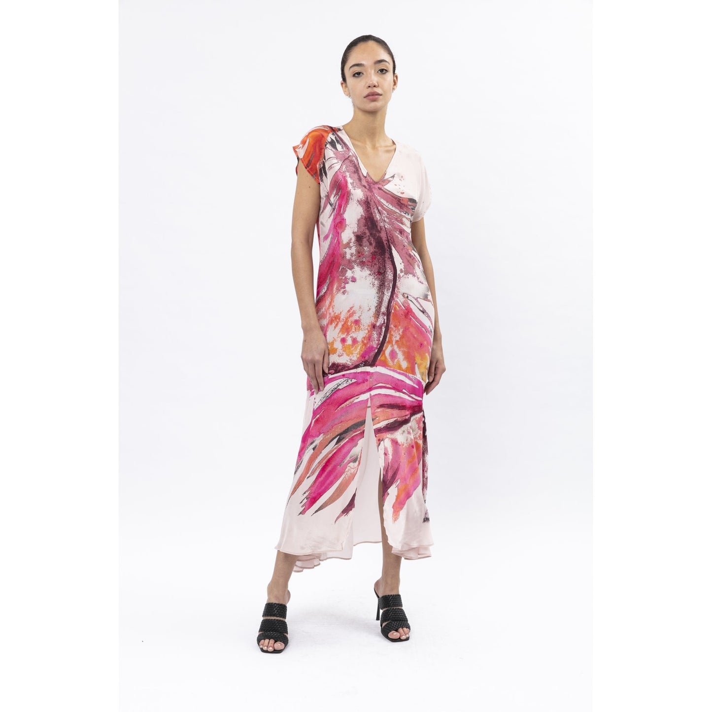 Religion Jade Dress Preen Print Ashes of Roses-Fi&Co Boutique
