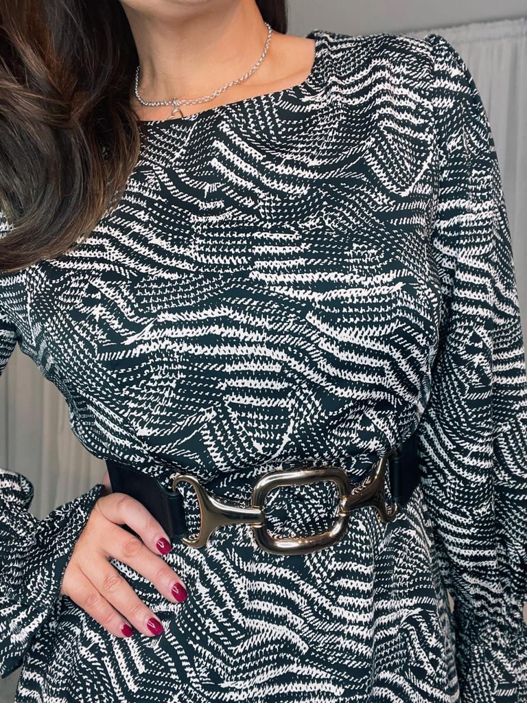 Square gold belt-Fi&Co Boutique