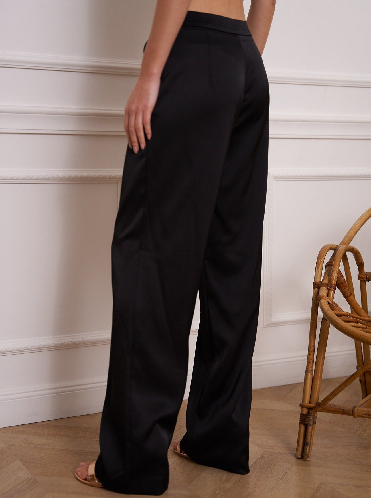 Alaia Silk Trouser-36/S/8-Fi&Co Boutique