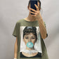 Audrey T-Shirt-Khaki-Fi&Co Boutique