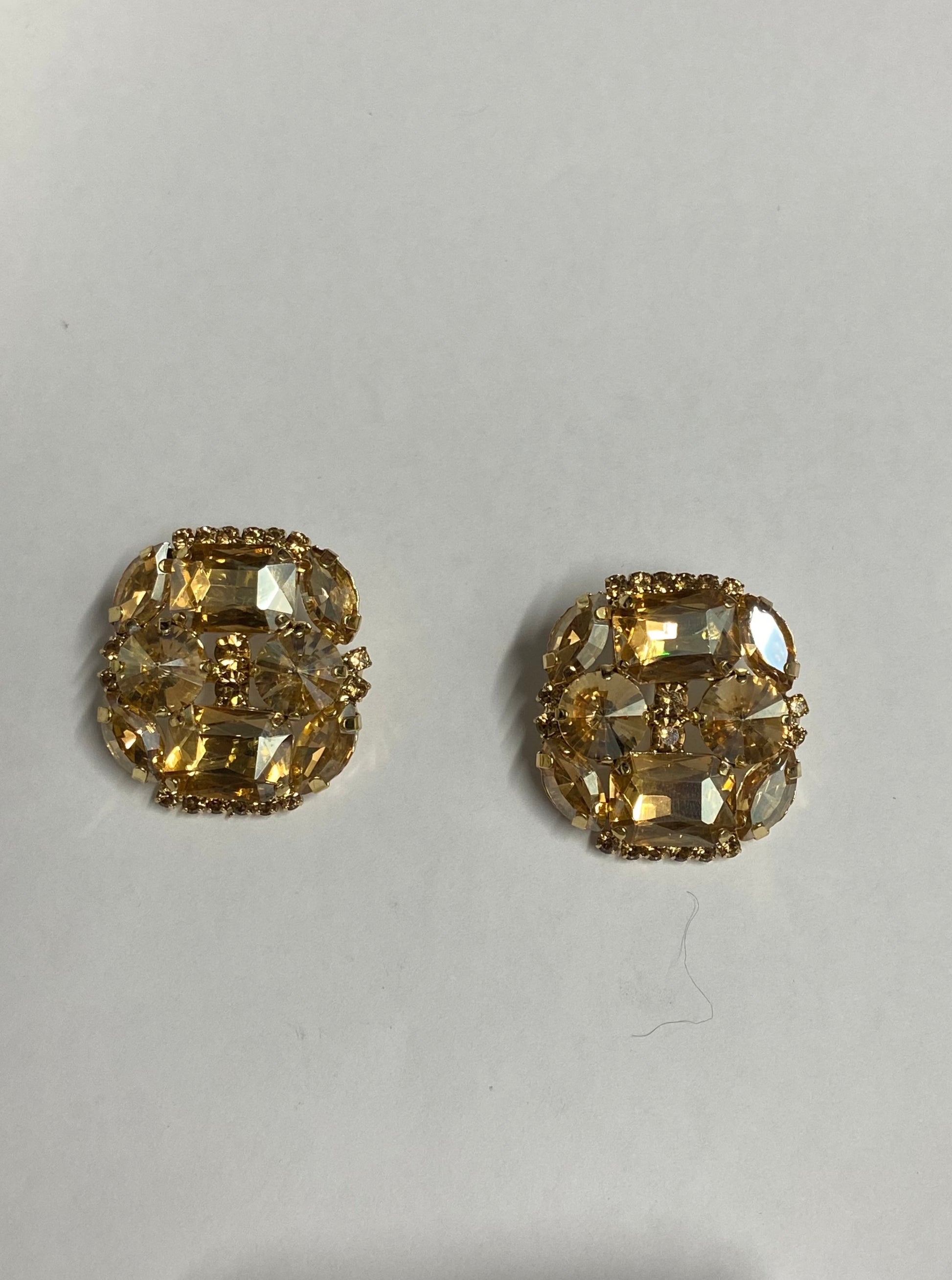 Chunky Diamond Earrings-Fi&Co Boutique