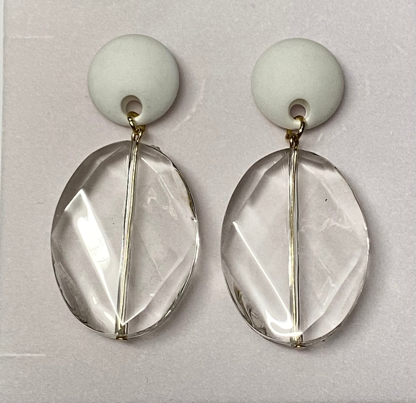 Glass Drop Earrings-Fi&Co Boutique