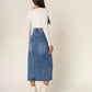 Kelly Denim Skirt-Blue-Fi&Co Boutique