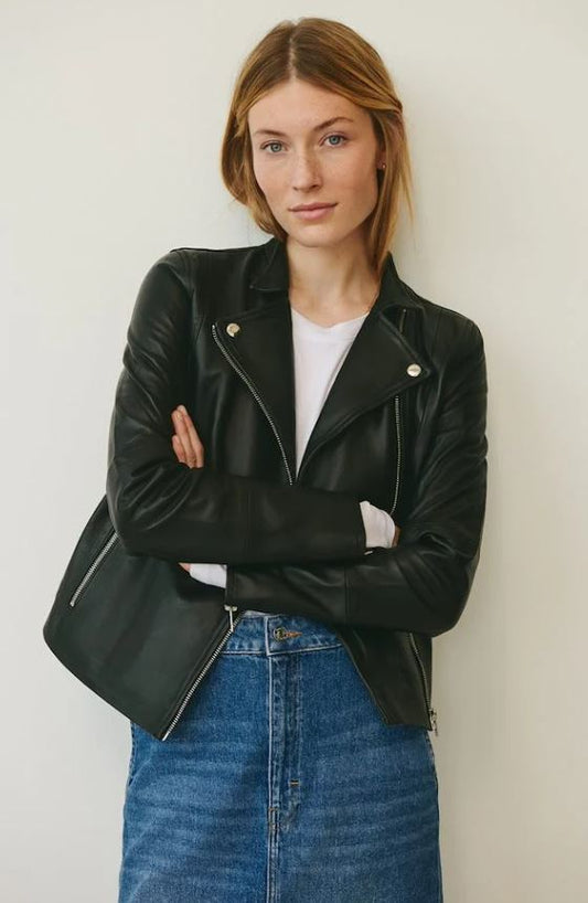 Part Two Frances Leather Jacket-34/8-Fi&Co Boutique