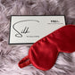 Silk Eye Mask Red-Fi&Co Boutique