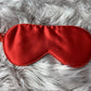 Silk Eye Mask Red-Fi&Co Boutique