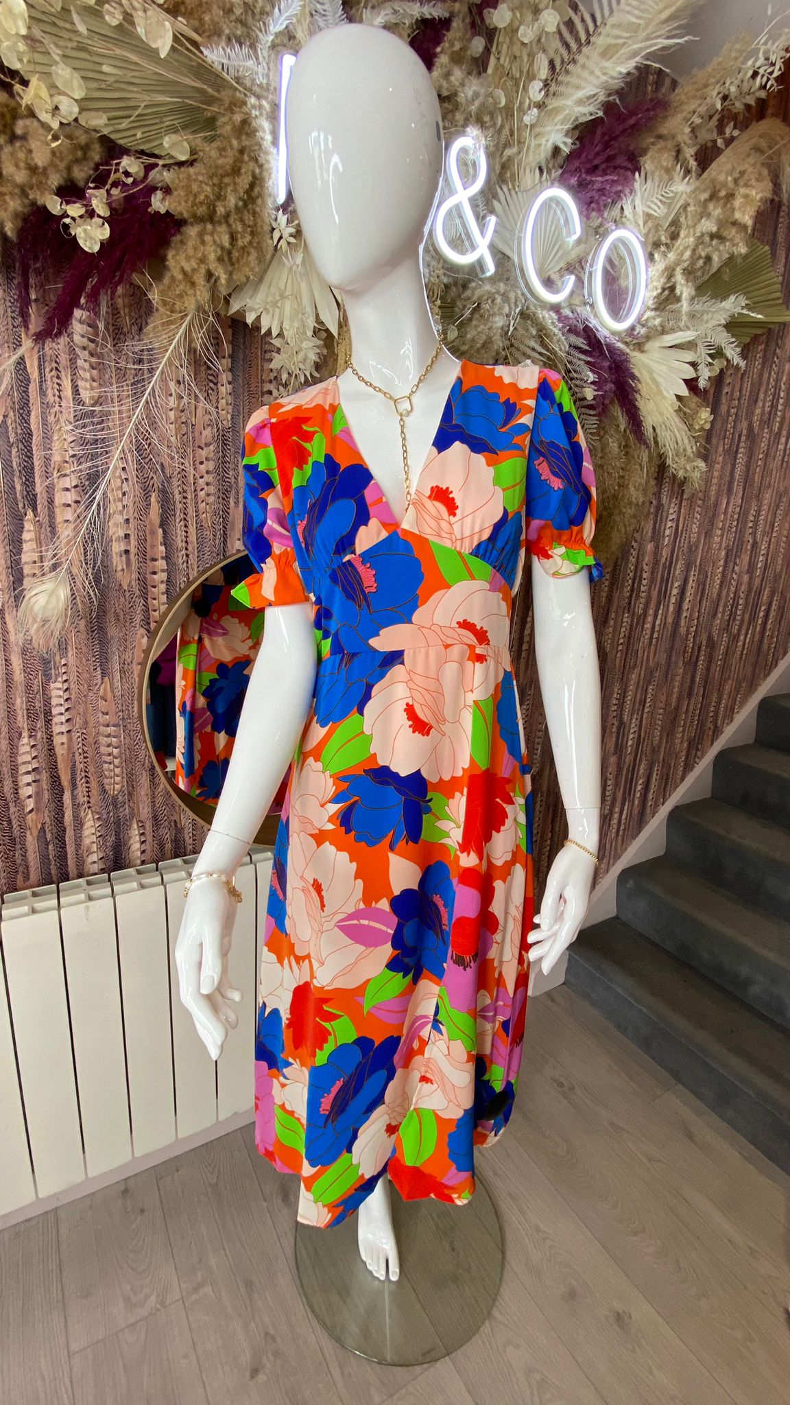 Tropical Dress-Fi&Co Boutique