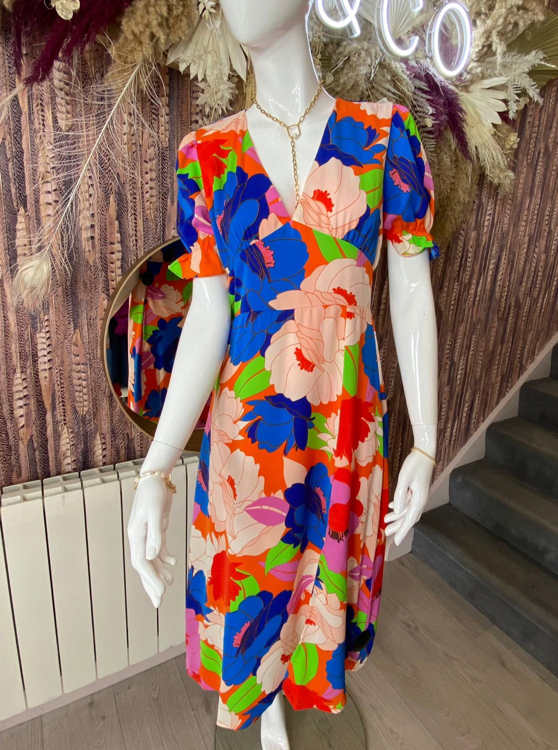 Tropical Dress-Fi&Co Boutique