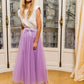 Carrie Tulle Skirt Lilac-Fi&Co Boutique