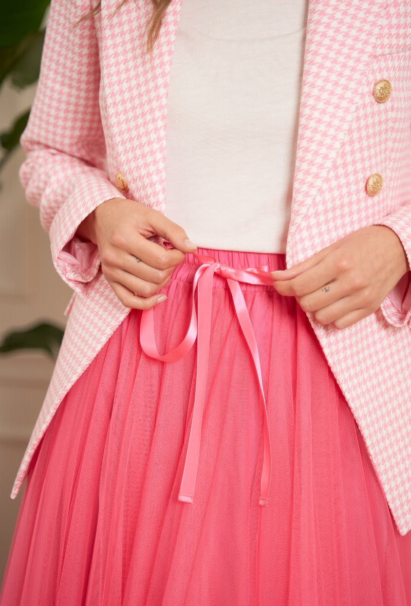 Carrie Tulle Skirt Pink-Fi&Co Boutique