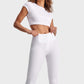 Freddy WR.UP® Fashion High Waisted 7/8 Length White Zip-Fi&Co Boutique