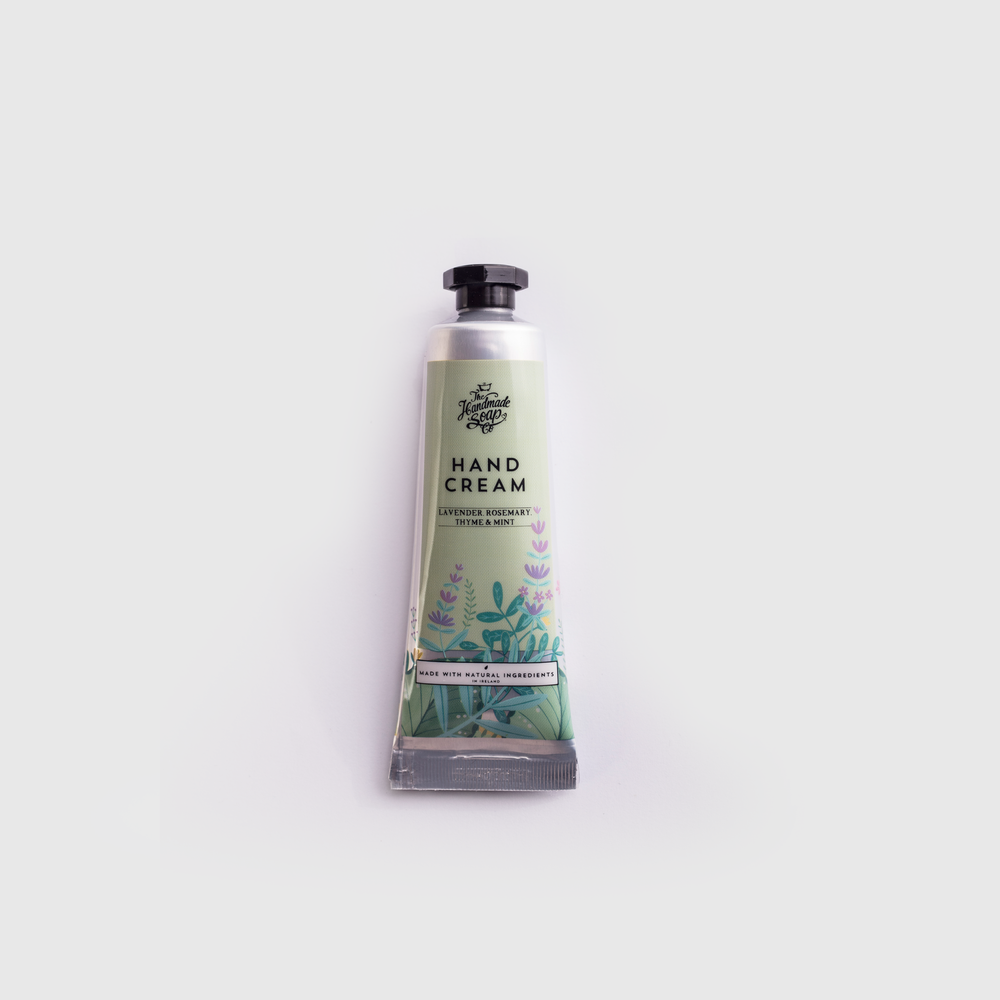 Handmade Soap HAND CREAM TUBE - LAVENDER, ROSEMARY, THYME & MINT-Fi&Co Boutique