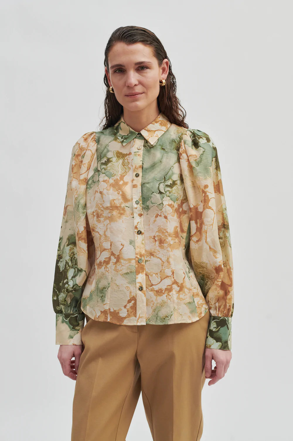 Second Female Onyxly Shirt-Fi&Co Boutique