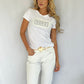 Sparkle Coco T-Shirt-White-Fi&Co Boutique