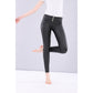 Freddy WR.UP® mid-rise skinny trousers in faux leather-Black-Fi&Co Boutique
